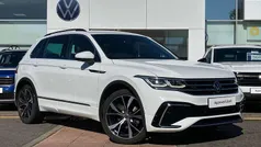 White Used 2022 VW Tiguan R-line SUV | £28,395 (Fair price)