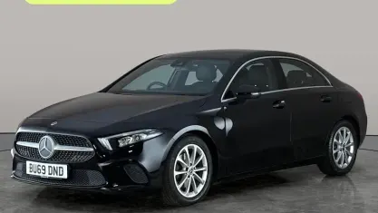 Used Mercedes A200 163 HP (119 kW) 2019 Black Sedan