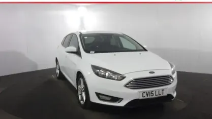 Begagnad Ford Focus Titanium 125 HK (91 kW) 2017 Halvkombi