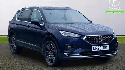 Blue Used 2020 Seat Tarraco 4Drive SUV | £20,199 (Fair price)