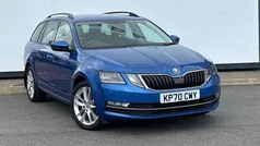 Race blue metallic Used 2020 Skoda Octavia SE L Estate | £14,995 (Fair price)