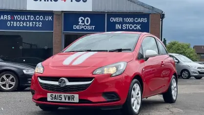 Used Vauxhall Corsa 70 HP (51 kW) 2015 Red Hatchback