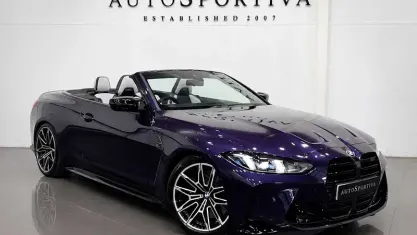 Used BMW M4 Cabriolet Competition Edition 530 HP (389 kW) 2026 Purple Cabriolet