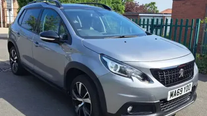 Used Peugeot 2008 GT-line 110 HP (80 kW) 2019 Grey SUV