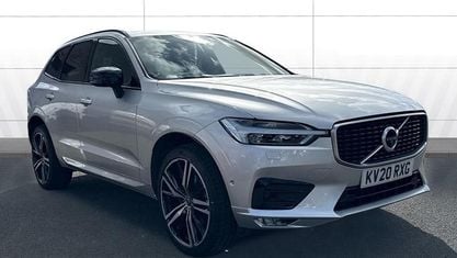 Begagnad Volvo XC60 R-Design Pro 197 HK (144 kW) 2020 Silver SUV