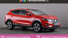 Red Used 2017 Nissan Qashqai N-Connecta SUV | £11,497 (Fair price)