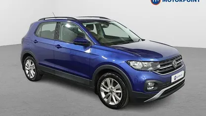 Blue Used 2022 VW T-Cross SE SUV | £16,049 (Fair price)