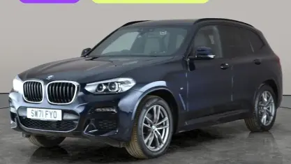 Used BMW X3 M Sport 190 HP (139 kW) 2021 Black SUV