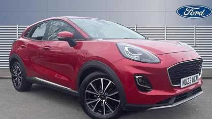 Used Ford Puma Titanium 125 HP (91 kW) 2023 Red SUV