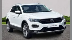 White Used 2021 VW T-Roc SEL SUV | £21,695 (Fair price)