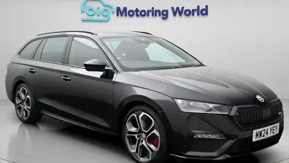 Used Skoda Octavia vRS 245 HP (180 kW) 2024 Black Estate