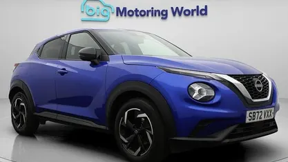 Used Nissan Juke N-Connecta 114 HP (83 kW) 2023 Blue SUV