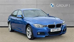 Blue Used 2017 BMW 330 M Sport Sedan | £13,599 (Fair price)