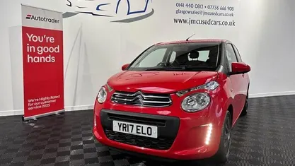 Used Citroën C1 Feel 68 HP (50 kW) 2017 Red Hatchback