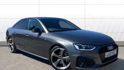 Used Audi A4 Black Edition 163 HP (119 kW) 2021 Grey Sedan