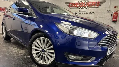 Blue Used 2016 Ford Focus Titanium X Hatchback | £7,900 (Fair price)