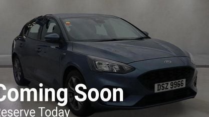 Usado Ford Focus ST-Line 125 HP (91 kW) 2020 Azul Citadino
