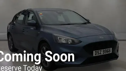 Used Ford Focus ST-Line 125 HP (91 kW) 2020 Blue Hatchback