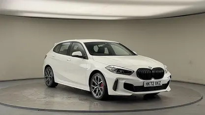 Alpine white Used 2023 BMW 128 M Sport Hatchback | £23,100 (Good price)