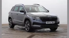 Graphite grey metallic Used 2024 Skoda Karoq SportLine SUV | £28,400 (Fair price)