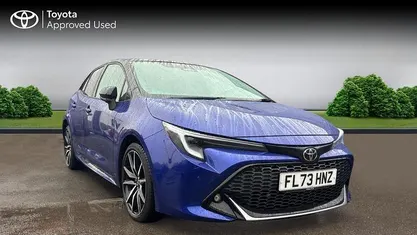 Juniper blue bi tone Used 2023 Toyota Corolla Sport Hatchback | £21,665 (Fair price)