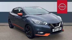 Grey Used 2017 Nissan Micra Tekna Hatchback | £9,898 (Fair price)