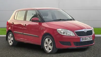 Używany Skoda Fabia SE 69 KM (50 kW) 2014 Czerwony Hatchback