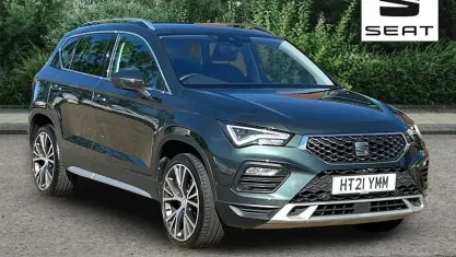 Used Seat Ateca Xperience Lux 150 HP (110 kW) 2021 Green SUV