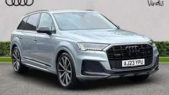 Silver Used 2023 Audi Q7 S-Line SUV | £45,900 (Fair price)