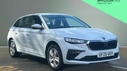 Used Skoda Scala SE 116 HP (85 kW) 2025 White Hatchback