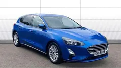 Blue Used 2019 Ford Focus Titanium Hatchback | £10,270 (Fair price)