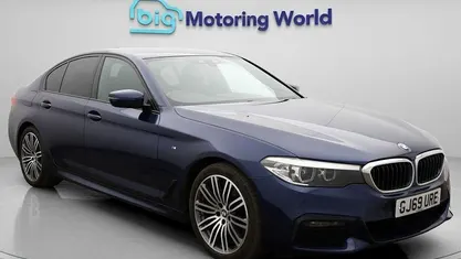 Used BMW 520 M Sport 190 HP (139 kW) 2019 Blue Sedan