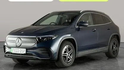 Used Mercedes EQA250 AMG line 139 kW (190 HP) 2022 Blue SUV