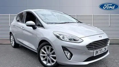 Used Ford Fiesta Titanium 95 HP (69 kW) 2020 Silver Hatchback