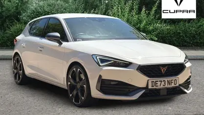 Used Cupra Leon VZ2 245 HP (180 kW) 2023 White Hatchback