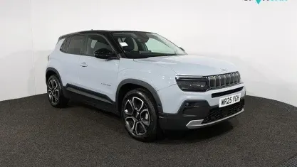 Used Jeep Avenger Summit 101 HP (74 kW) 2025 Grey/black SUV