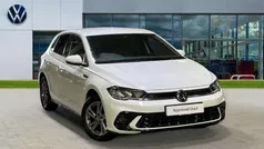 Pure white Used 2023 VW Polo R-line Hatchback | £19,722 (Fair price)