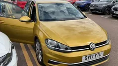 Yellow Used 2017 VW Golf VII SE Hatchback | £10,600 (Fair price)