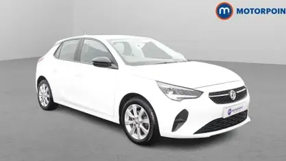 Used Vauxhall Corsa 75 HP (55 kW) 2021 White Hatchback