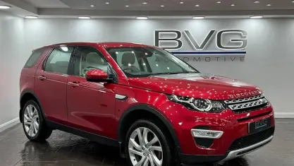 Used Land Rover Discovery Sport HSE Luxury 180 HP (132 kW) 2015 Red SUV