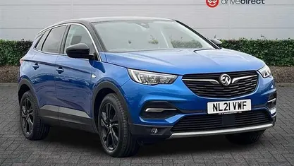 Used Vauxhall Grandland X SRi 131 HP (96 kW) 2021 Blue SUV