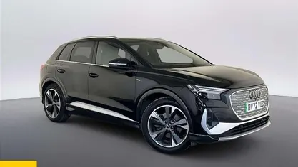 Used Audi Q4 e-tron S-Line 125 kW (170 HP) 2022 Black SUV