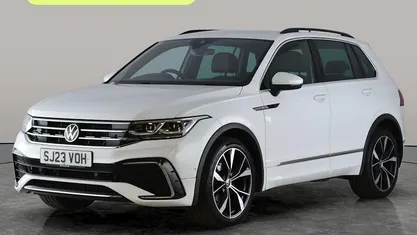 Used VW Tiguan R-line 150 HP (110 kW) 2023 White SUV