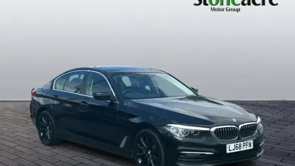 Used BMW 520 Comfort Edition 184 HP (135 kW) 2019 Black Sedan