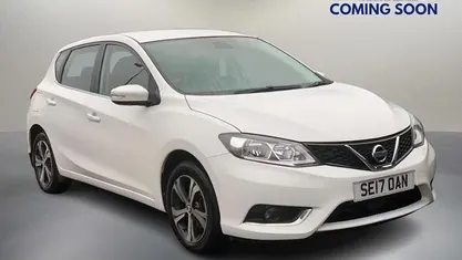 Used Nissan Pulsar Acenta 116 HP (85 kW) 2017 White Hatchback