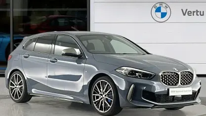 Used BMW M135 306 HP (225 kW) 2024 Blue Hatchback