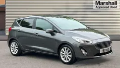 Grey Used 2018 Ford Fiesta Titanium Hatchback | £8,663 (Fair price)