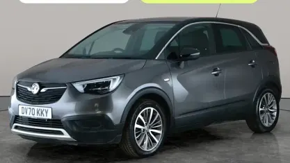 Used Vauxhall Crossland X SRi 83 HP (61 kW) 2020 Grey SUV