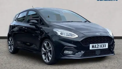 Used Ford Fiesta ST-Line X 125 HP (91 kW) 2021 Black Hatchback