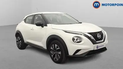 Used Nissan Juke Acenta 114 HP (83 kW) 2021 White SUV